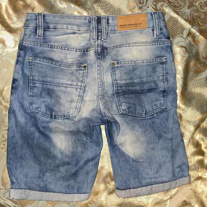 Мъжки къси Дънкови панталонки Bershka, размер XS