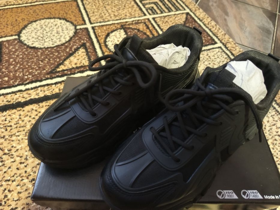 Черни дамски сникърс обувки