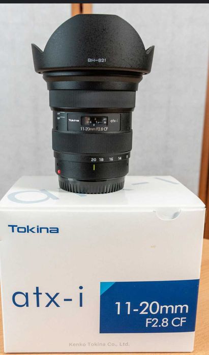 Tokina 11-20 2.8 canon EF atx-i