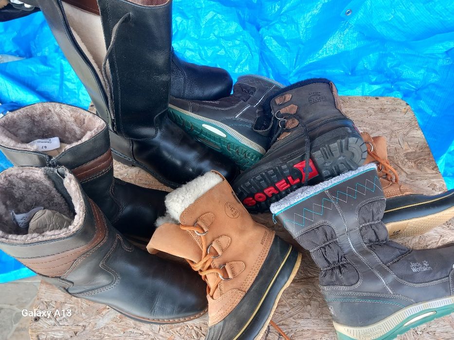 Cizme din piele groasă