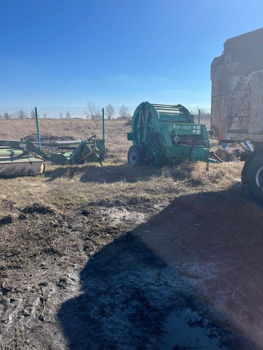 Пресс-подборщик ПР-145М (рабочее состояние)