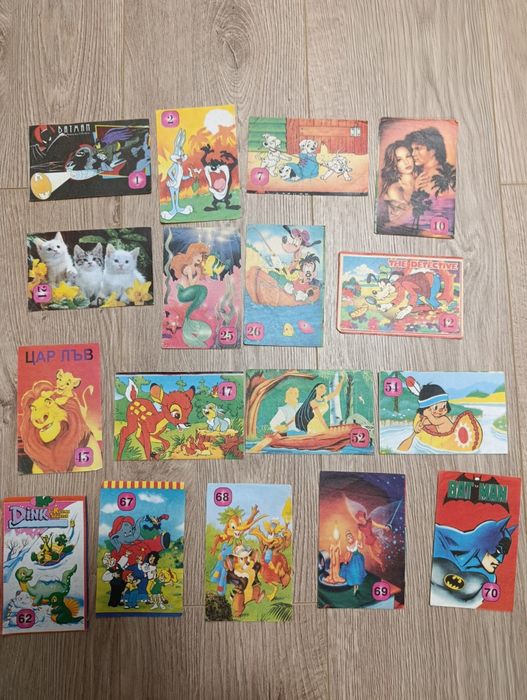 Миришещи картинки, листчета, корици