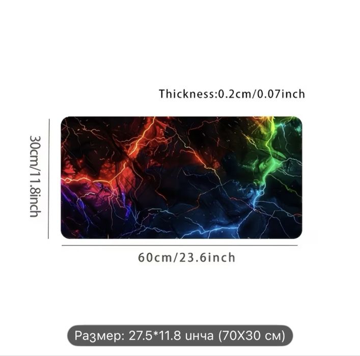 Неонова Геймпад Подложка за PC