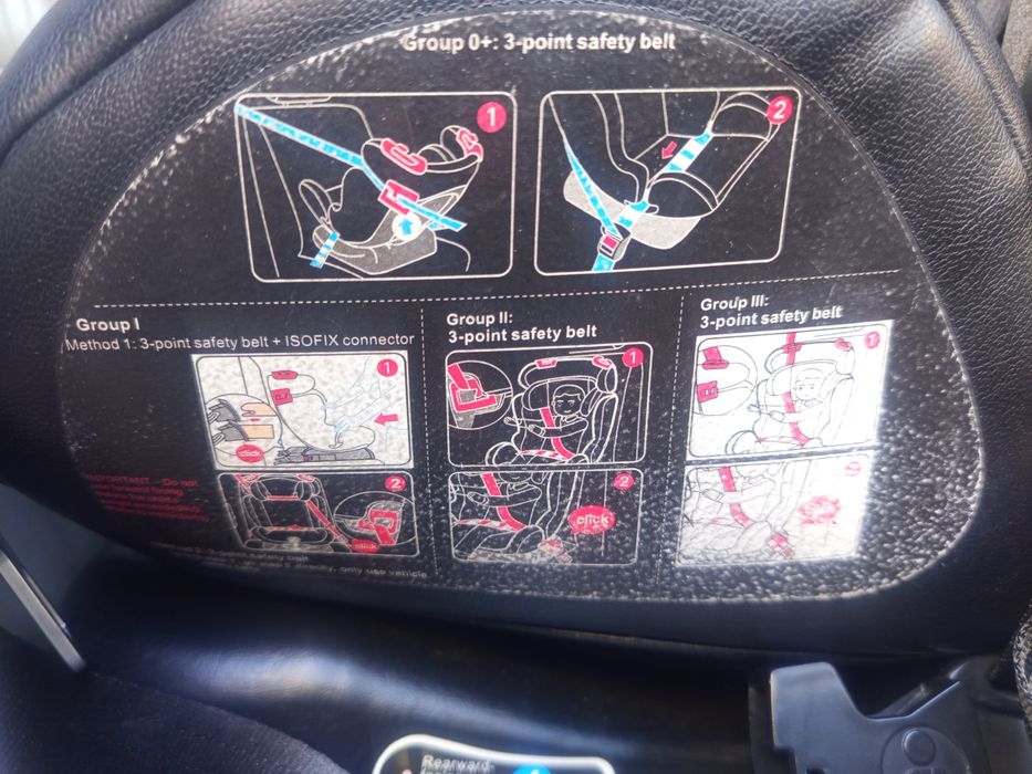 CHIPOLINO Стол за кола  Isofix