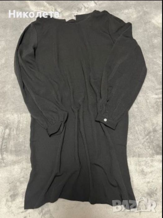 Черна офис дамска рокля