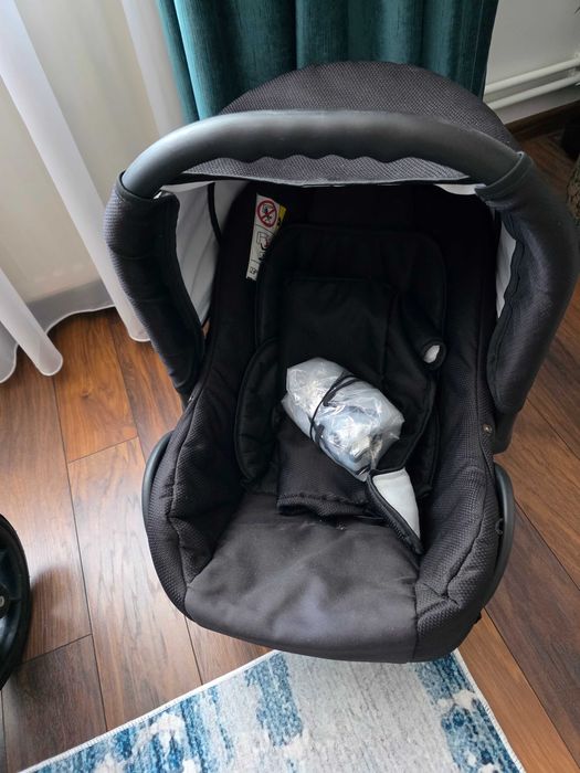 Carucior 3 in 1 Krausman Poema Black Ed. Limitata – Testat ADAC