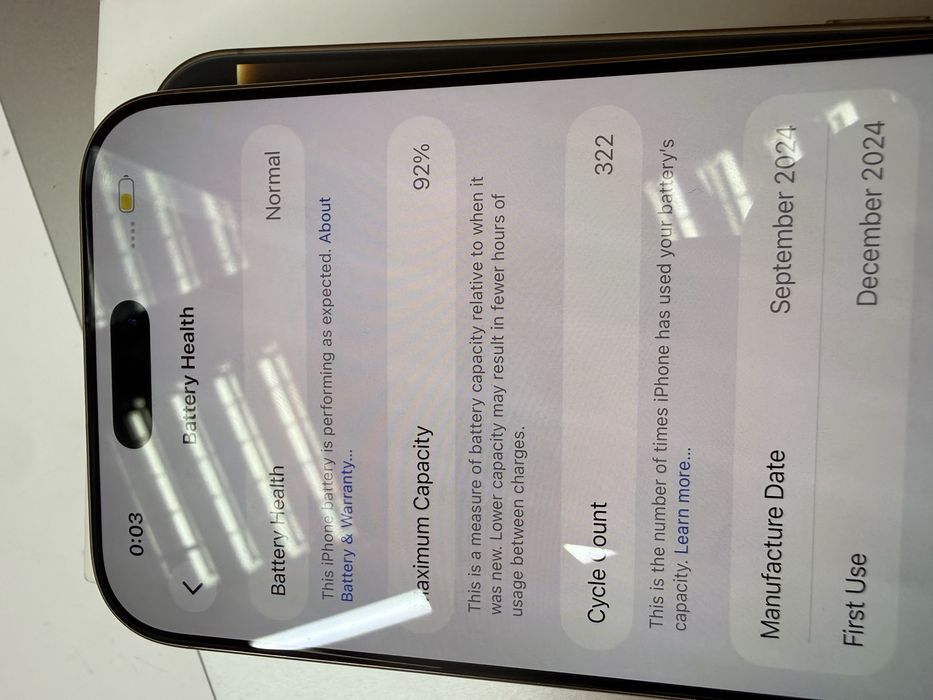 iPhone 16 Pro Max Desert 256 Отличен !