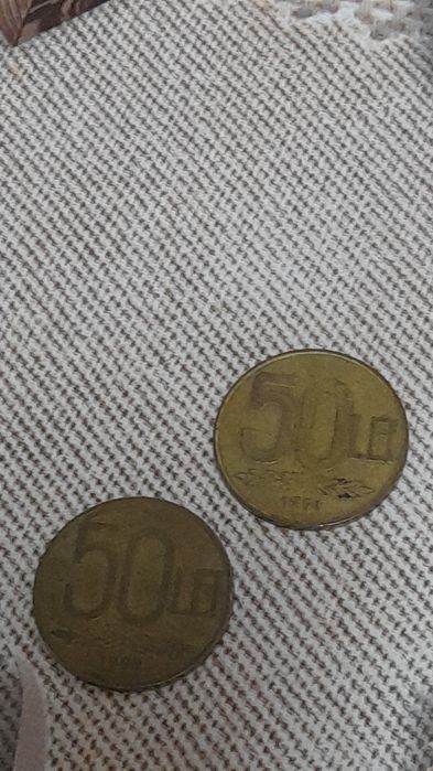Vand moneda de 50 lei anul 1991
