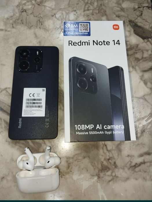 Redmi not 14 8/256gb