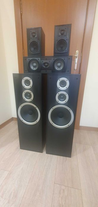 JAMO тонколони TECHNICS усилвател и CD