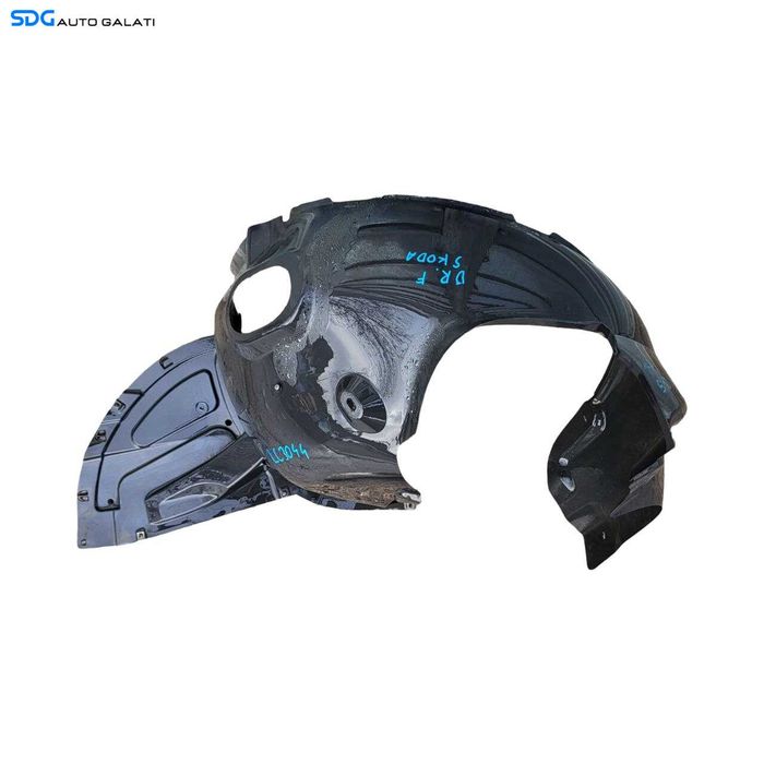 Carenaj Pasaj Protectie Aparatoare Noroi Janta Roata Dreapta Fata Skoda Fabia 2 2007 - 2014 Cod 5J0809962A [LC3185]