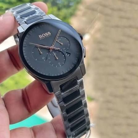 Мъжки часовник Hugo Boss 1513814, Кварцов, 44мм, 3ATM