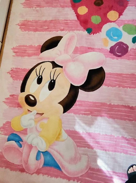 Детски килим мини маус