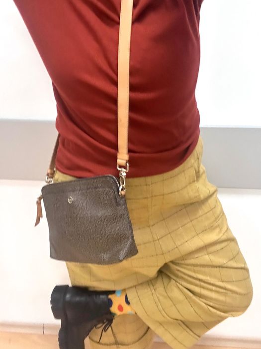 Страхотен авангарден бутиков вълнен панталон Phisique du role