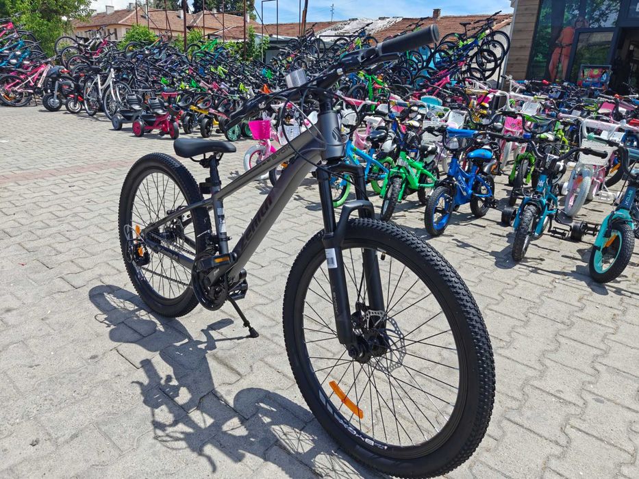 X Алуминиев велосипед 24" ZENITH сив