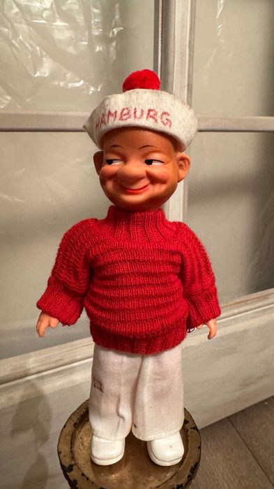 Винтидж Колекционерска декоративна кукла, Западна Германия, 1950г