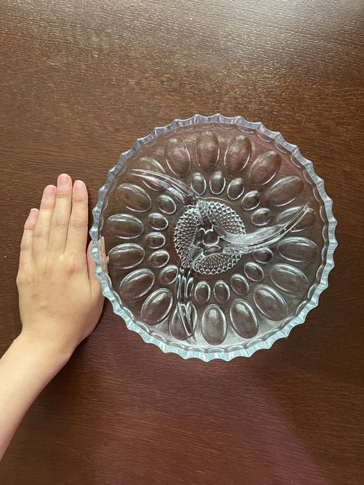 Менажница стеклянная