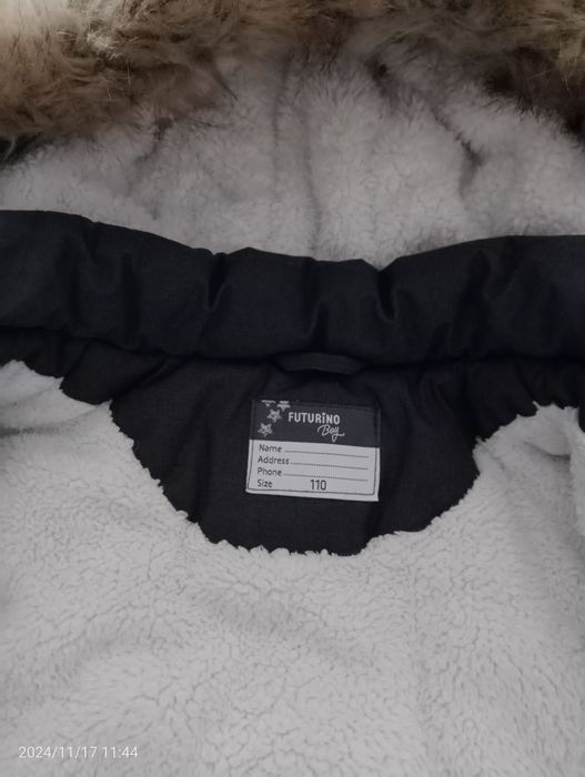 Парка детская осень -зима