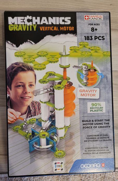Joc Geomag, Mechanics Gravity Vertical Motor, 183 piese