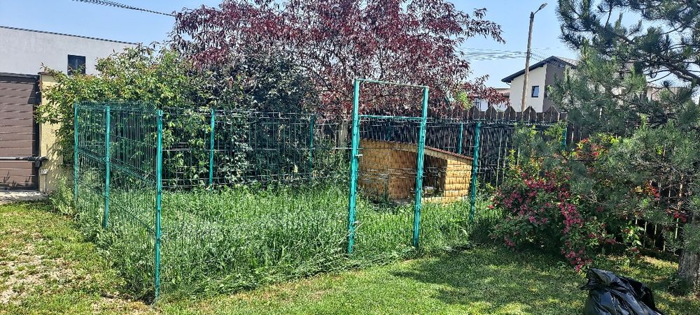 Țarc complect 24 mp + coteț cățel talie mare