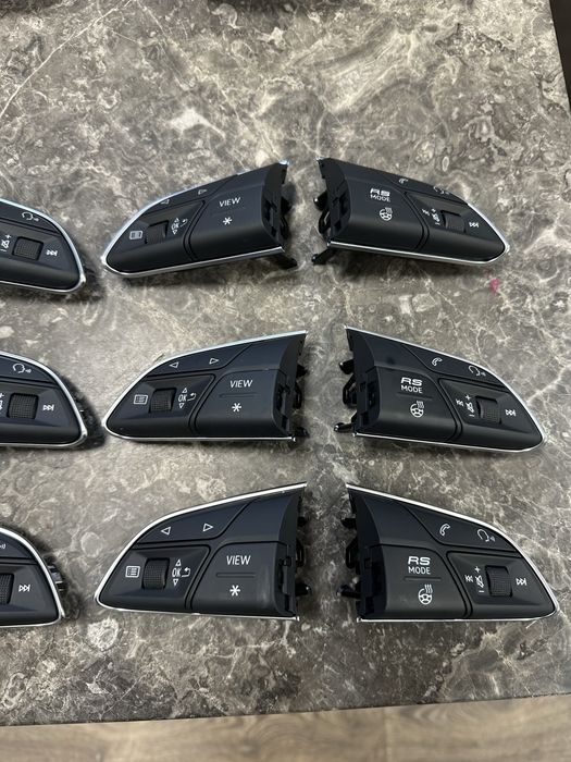 Audi копчета S line RS с подгрев управление волан