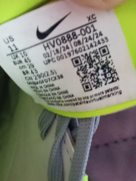 Nike Mercurial Vapor 1 RGN SE FG Argintiu Verde