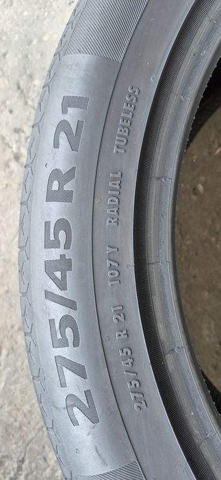 4 anvelope vara Continental,fata 275/45/21,spate 315/40/21.Pret/buc..