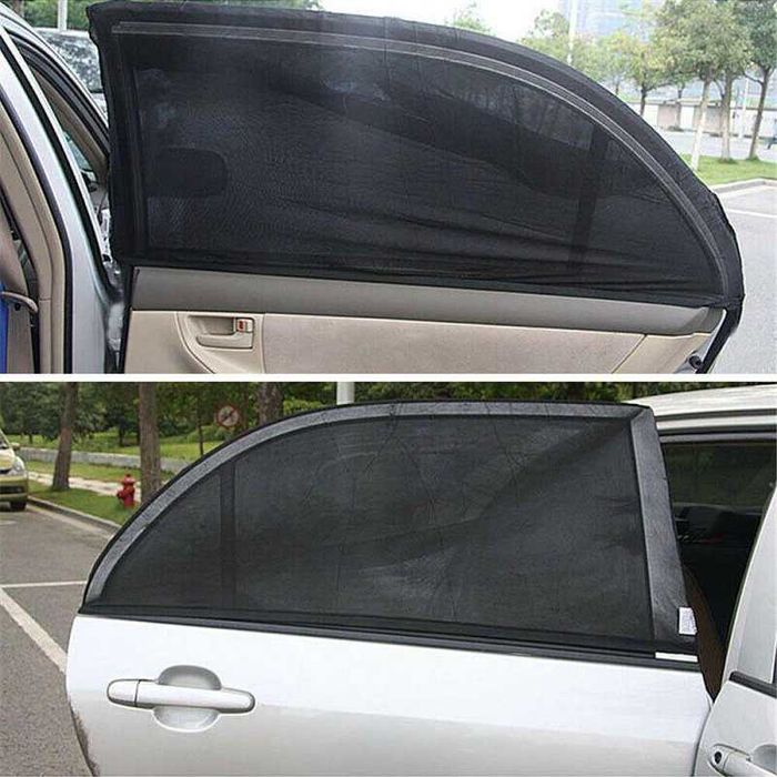 Комплект 4 Броя Сенници- комарници за странични стъкла на автомобил