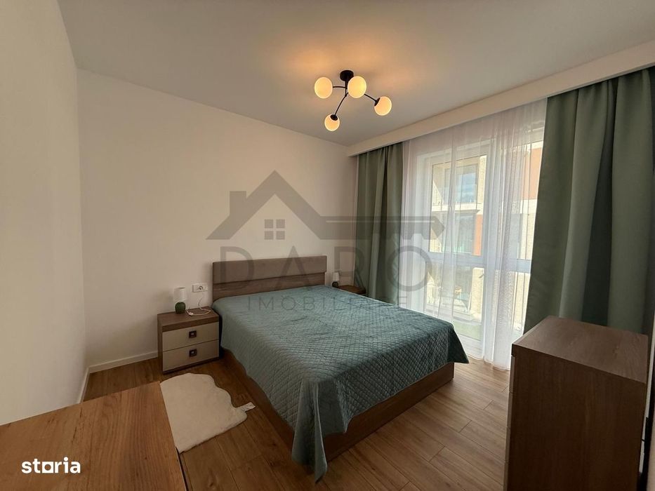 Inchiriez apartament cu 2 camere , bloc nou