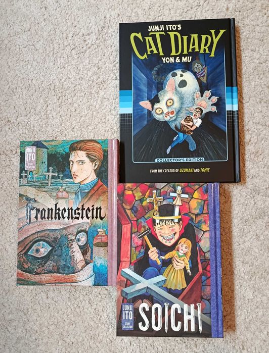 Junji Ito : Frankenstein, Soichi, Cat Diary ! (Манга/Книги)