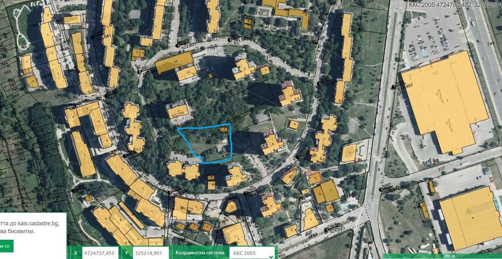 Инвестиционен терен за жилищно строителство – ж.к. Младост 2