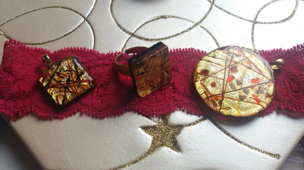 бижута от венецианско стъкло