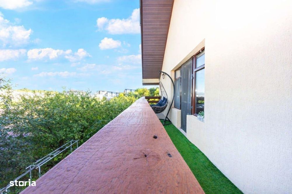 Vila single 4 camere  2 bai S =  193 mp + teren 500 mp Valea Lupului
