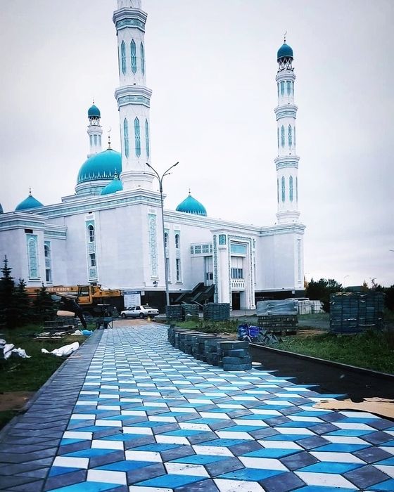 Укладка брусчатки