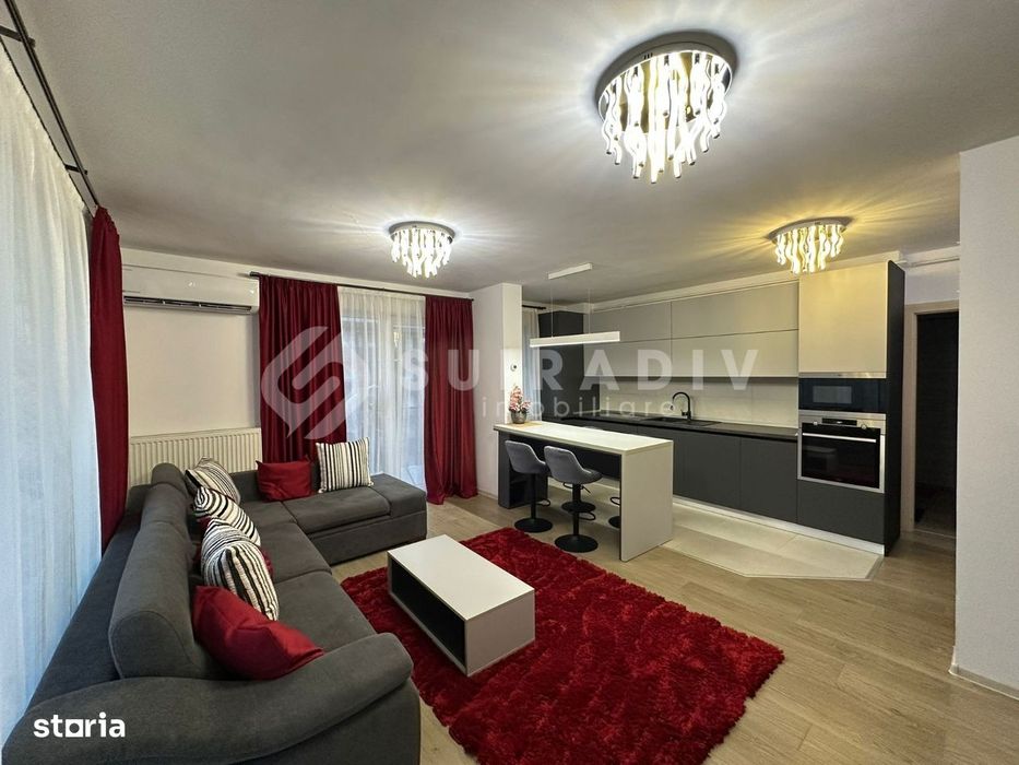 Apartament cu 3 camere, terasa, parcare subterana-Grand Park Residence