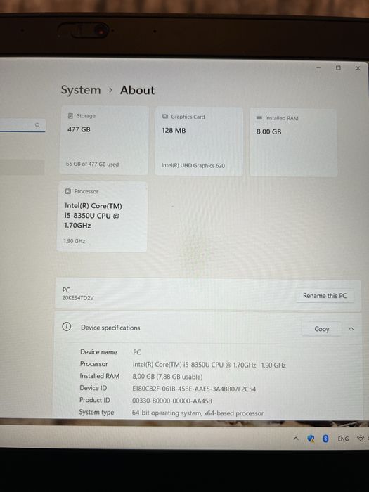 Лаптоп Lenavo x280