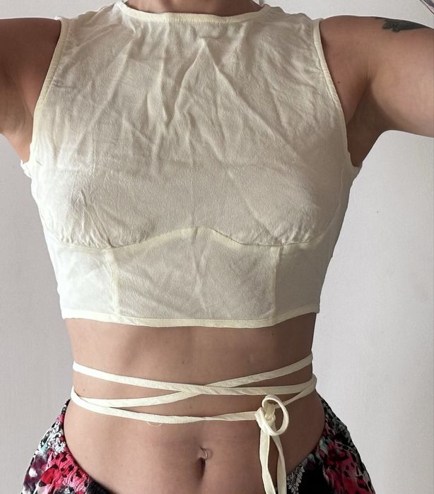 Топ със връзки Le Ger Lena Gercke