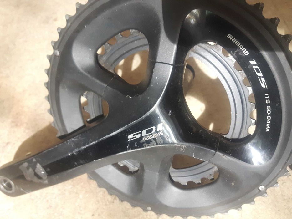 Курбели - FC-5800 / 170mm  Сменено от работещо колело  Курбел Shimano FC-5800 / 170mm