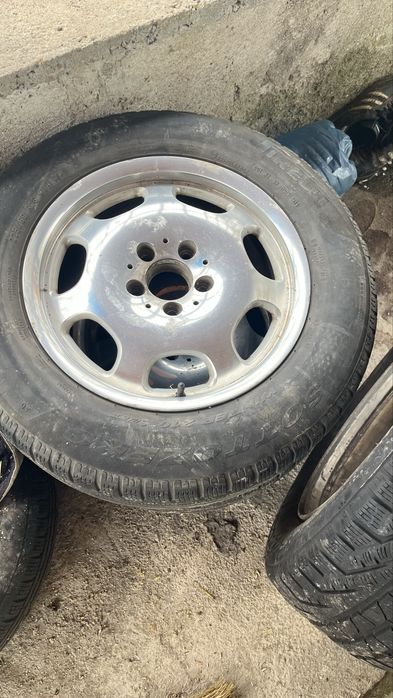 4 броя джанти с гуми за мерцедес W220