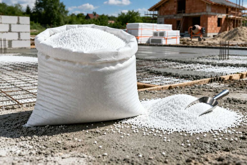 EPS гранули за замазки и изолация – лек и евтин материал