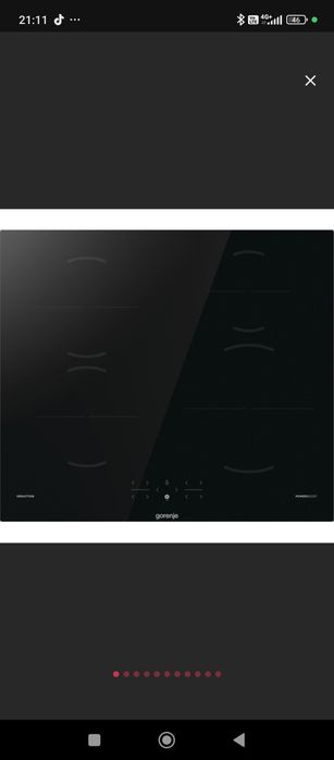 Plita inductie gorenje 500 lei