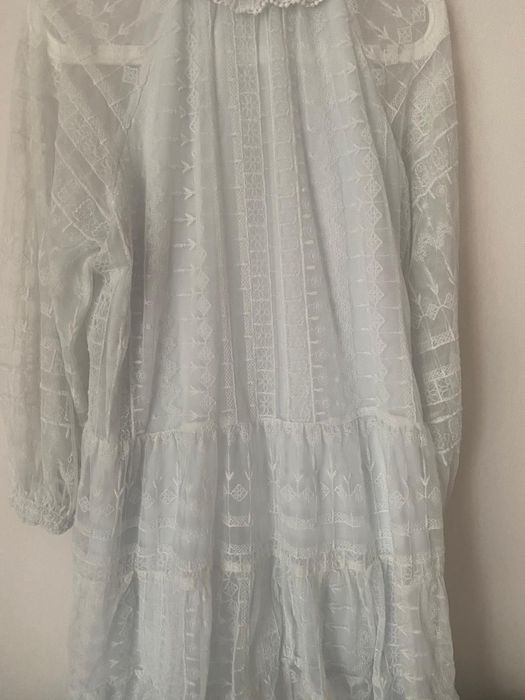 Бяла рокля Zara /L/