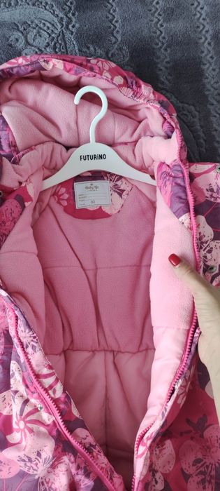 Комбенизон зимний на девочку