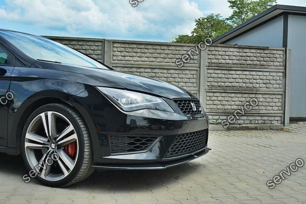Prelungire fata Seat Leon 5F MK3 Cupra Fr 2012-2016 v1 Maxton Design