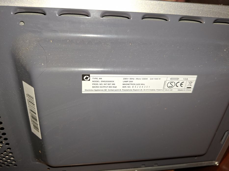 Cuptor microunde Electrolux EMS20309OX