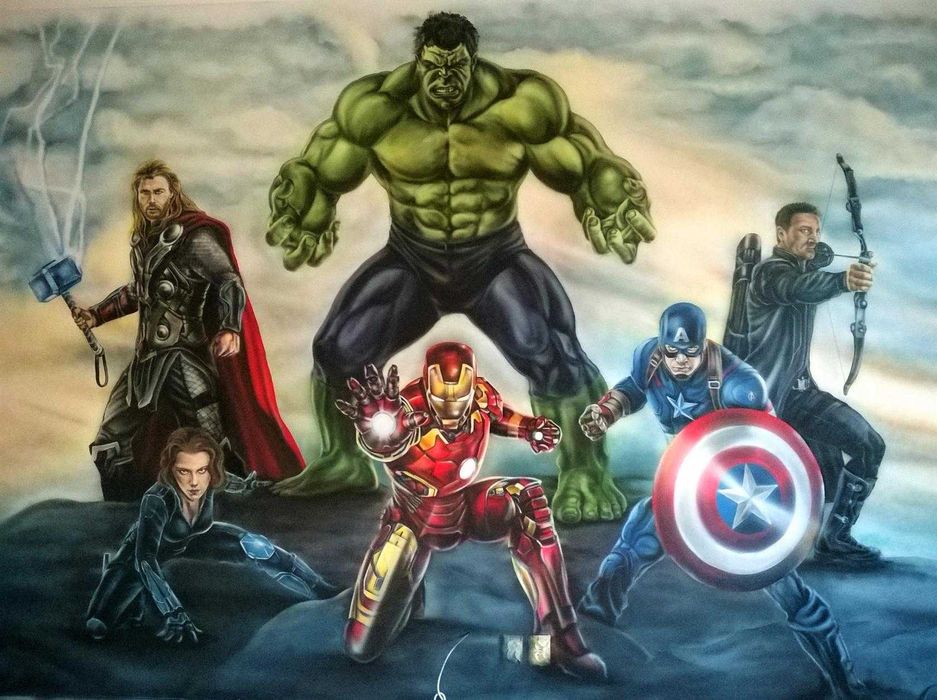 Роспись стен,живопись,картины