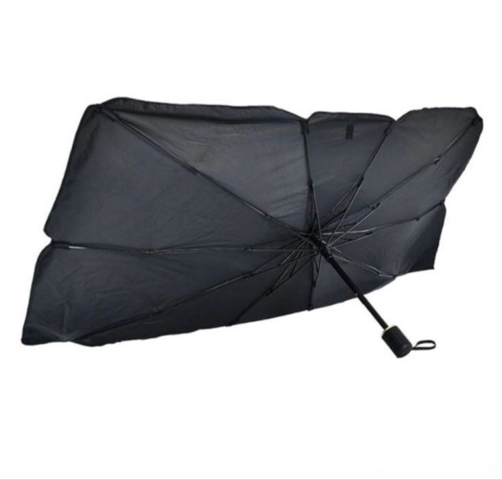 Сенник за предно стъкло 140x75см  (Чадър) 2 броя + 1 брой подарък