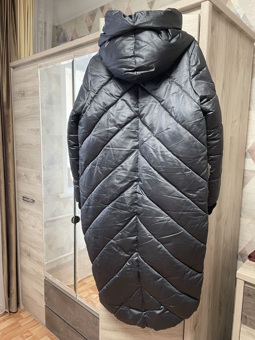 Куртка зимняя, капюшон глубокий