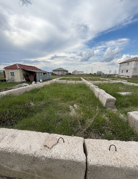 8 соток участок с фундаментом