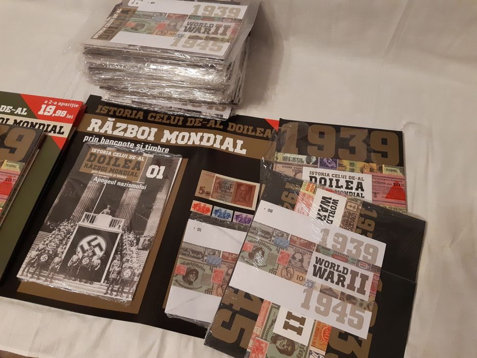 Colecția Istoria celui de al doilea război mondial prin Bancnote și Ti